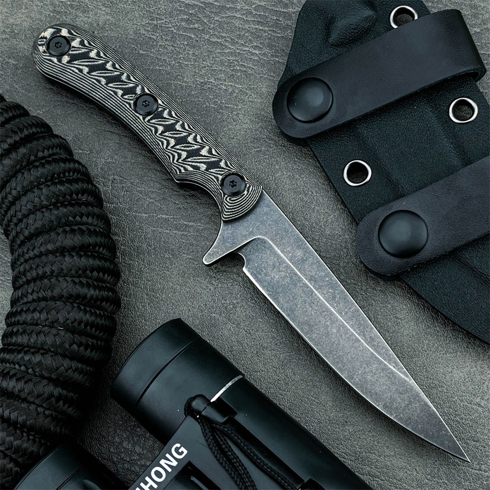 Outdoor Adventure Holidays - EDC Outdoor Straight Knife 7Cr13Mov Adventure