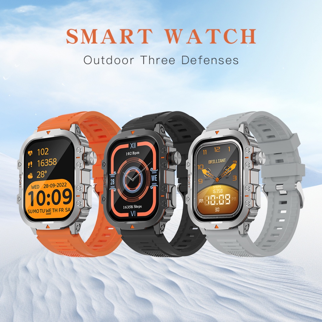 Smart Watch for Men Outdoor Ad - Outdoor Adventure Hours ulasan dan harga