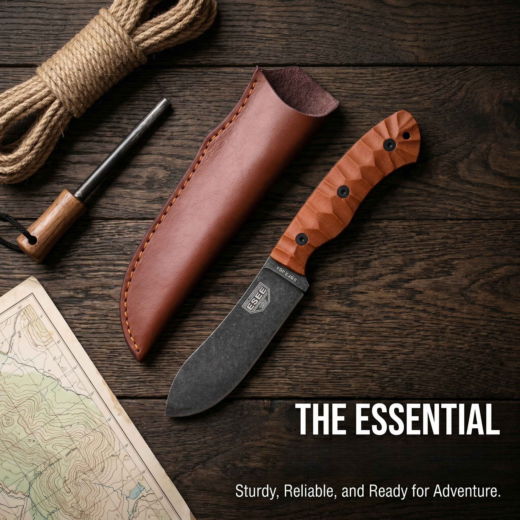 JG5 Fixed Blade with Sheath Ju - Camp Knife Multi ulasan dan harga