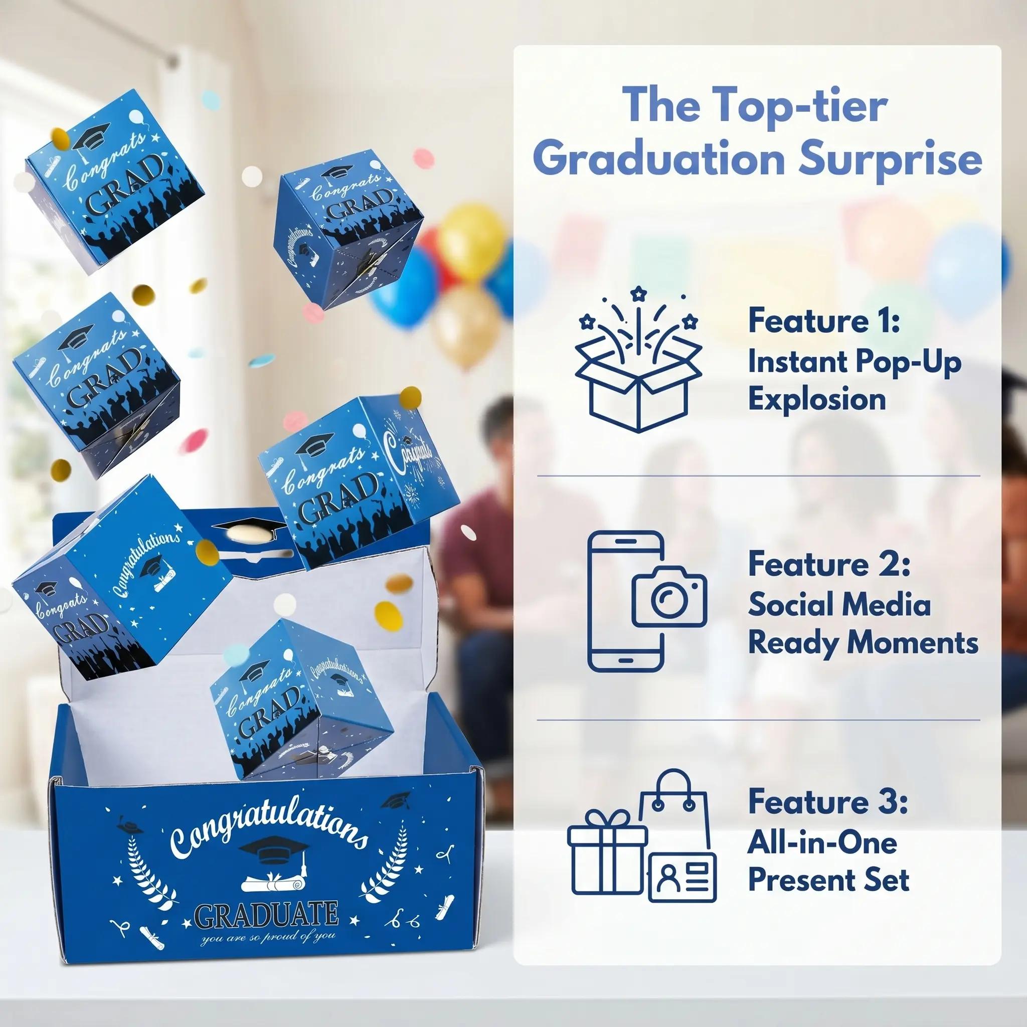 2026 Graduation Explosion Gift - Outdoor Adventure Gifts ulasan dan harga