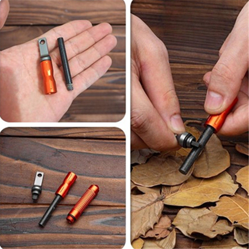 New Waterproof Portable Flint  - Fire Piston Starter ulasan dan harga