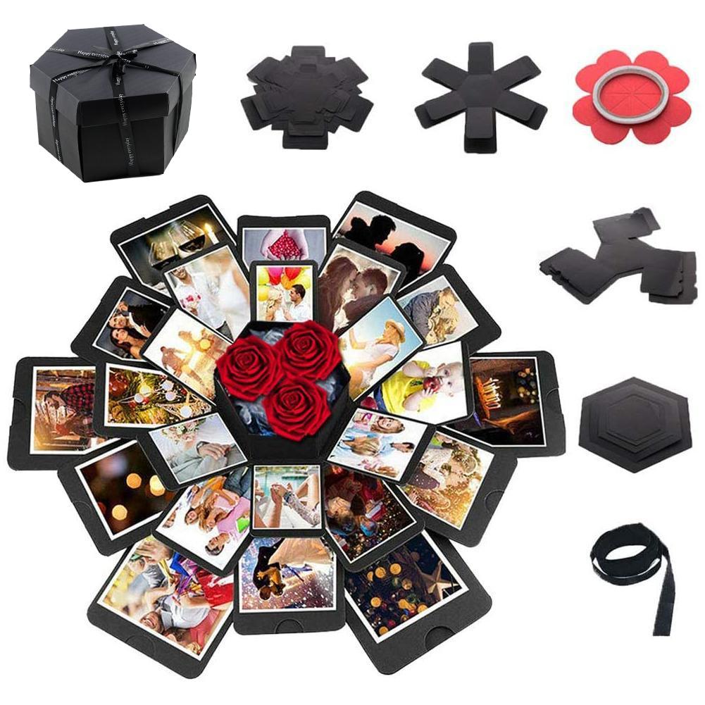 Photo Album Box DIY Scrapbook  - Outdoor Adventure Gifts ulasan dan harga