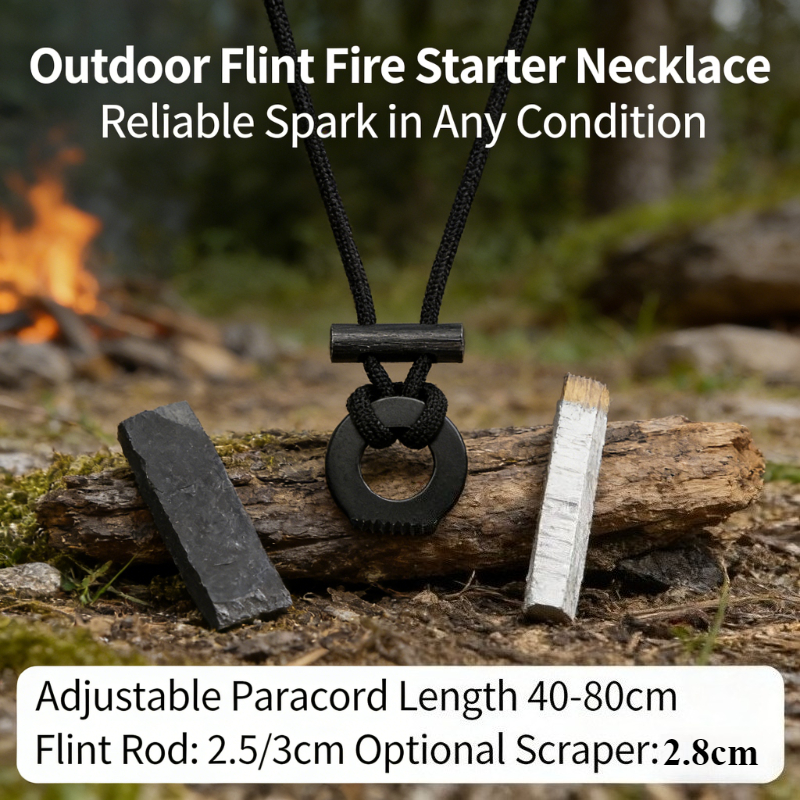 New Portable Paracord Survival - Fire Piston Starter ulasan dan harga