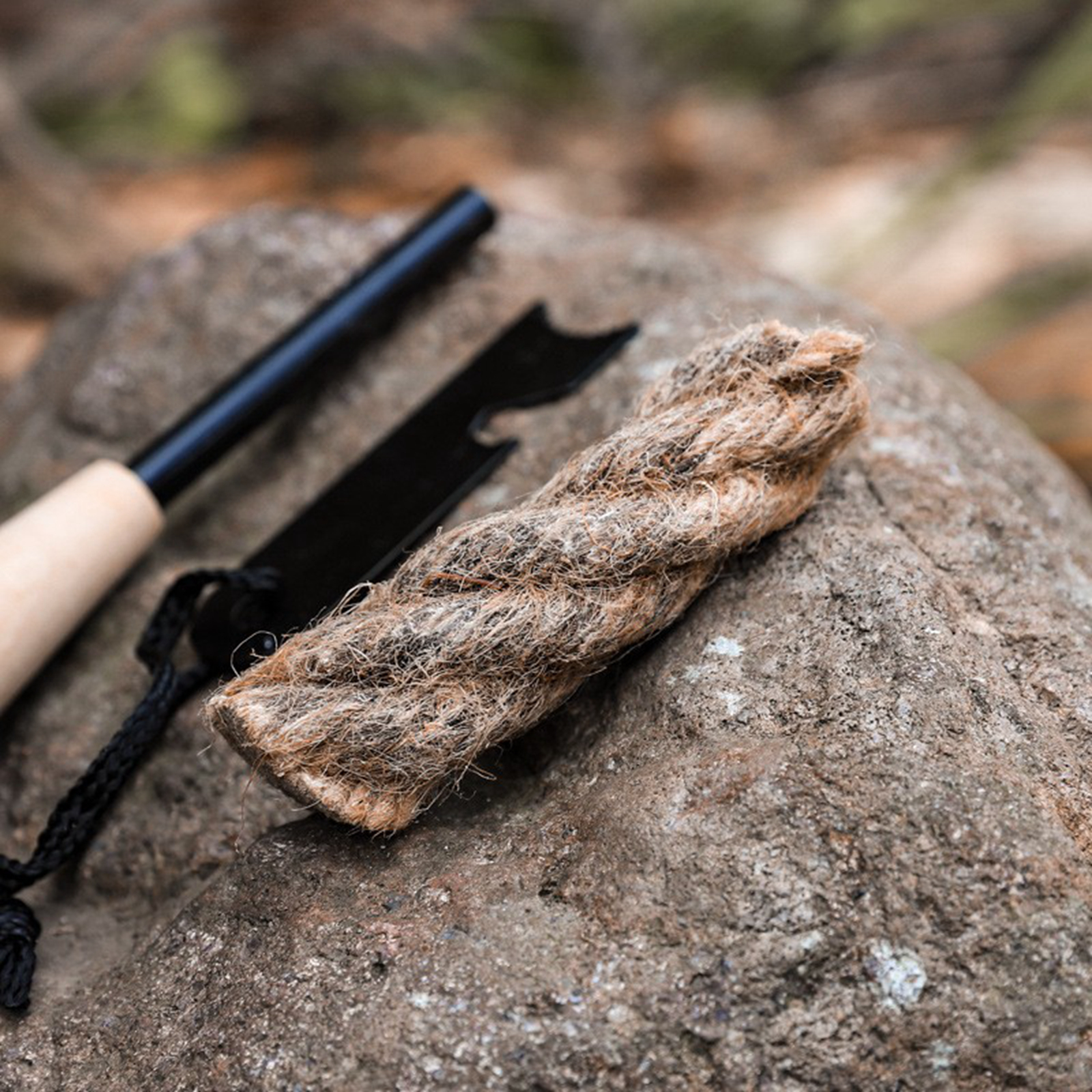 Outdoor Tinder Rope, Fire Star - Fire Piston Starter ulasan dan harga
