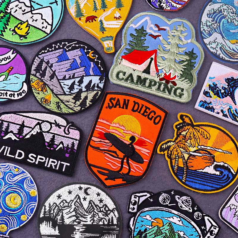 Wilderness Patches On Clothes  - Outdoor Adventure Travel Show ulasan dan harga