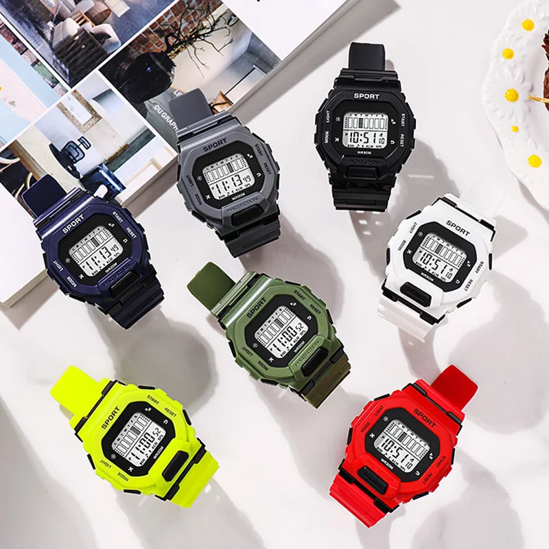 Fashion Men Sports Watch Water - Outdoor Adventure Hours ulasan dan harga