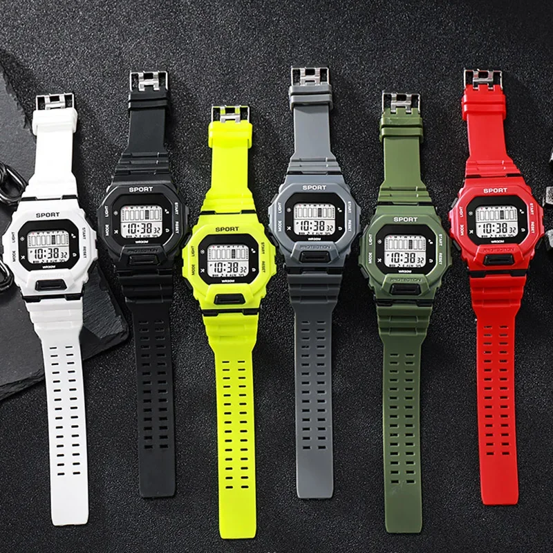 Fashion Men Sports Watch Water - Outdoor Adventure Hours ulasan dan harga