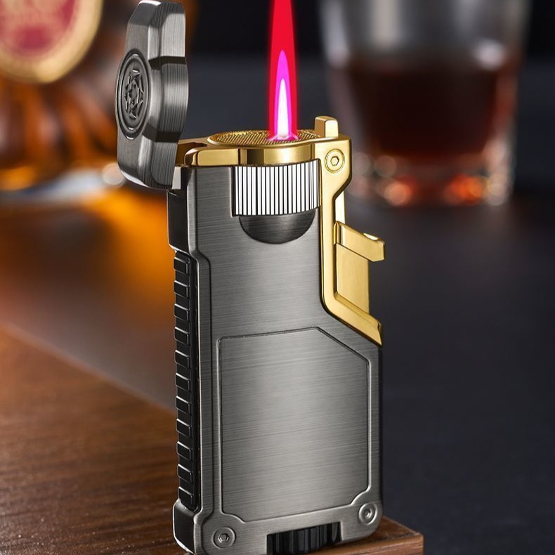 High-end three-color flame met - Fire Piston Starter ulasan dan harga