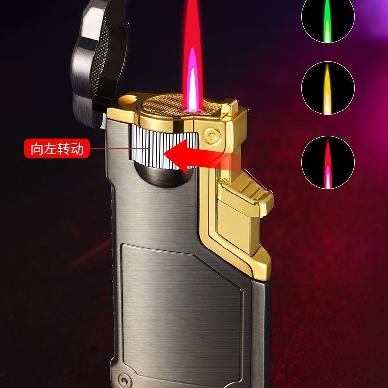 High-end three-color flame met - Fire Piston Starter ulasan dan harga