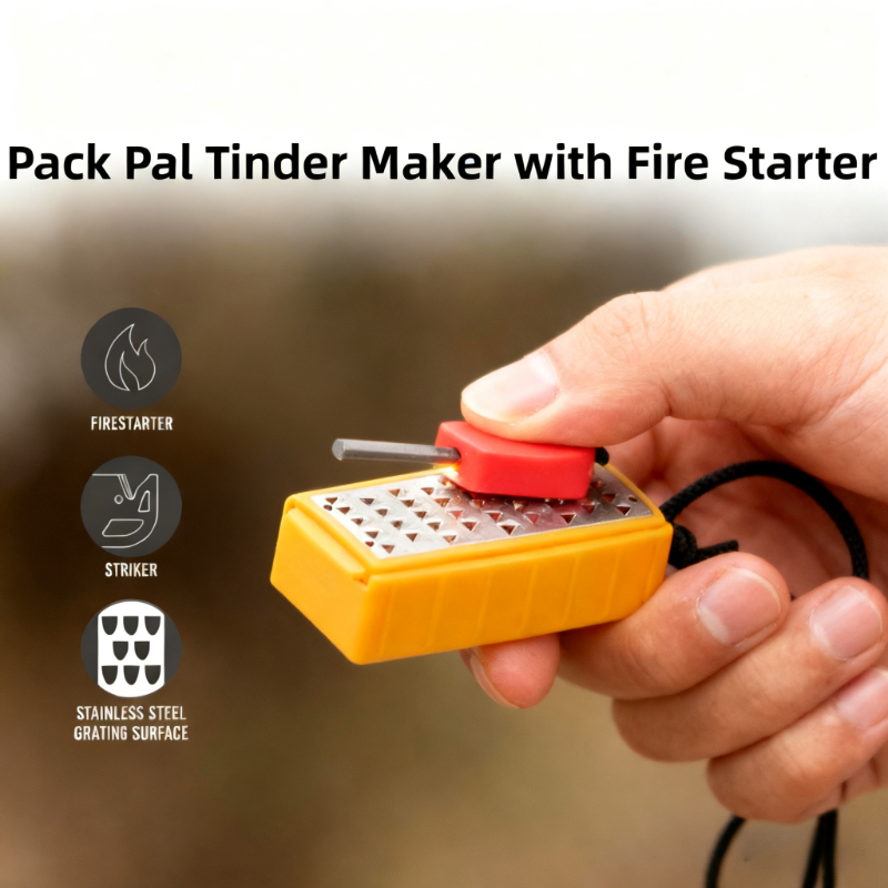 Lightweight Tinder Maker with  - Fire Piston Starter ulasan dan harga