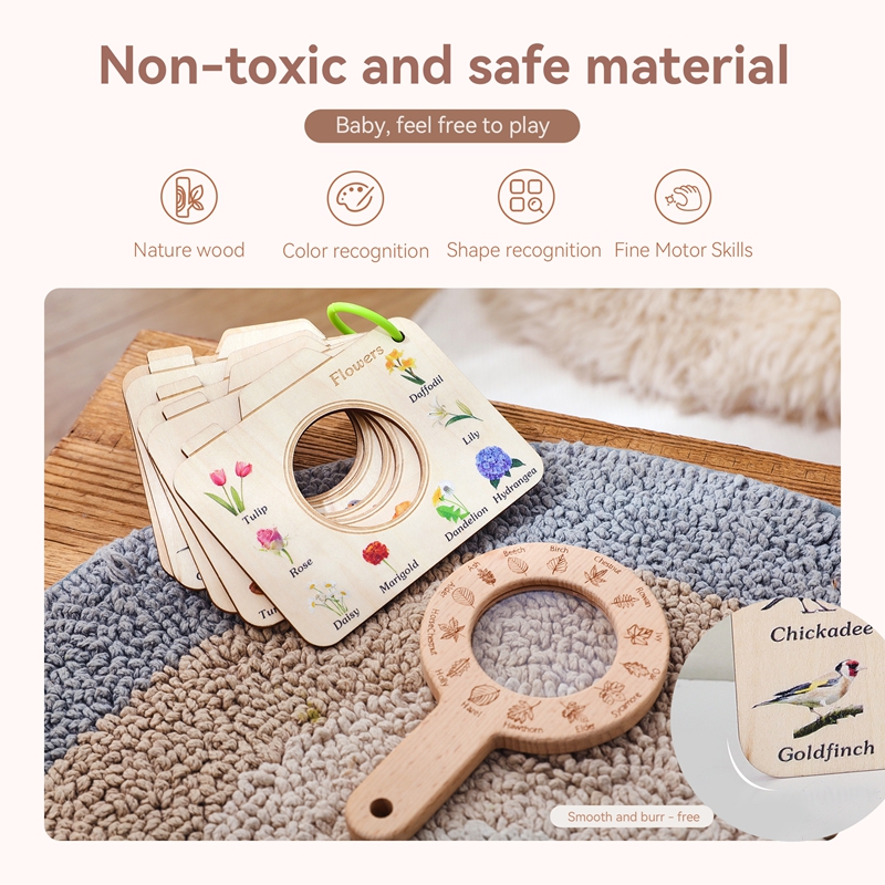 Wooden Montessori Toy Magnifyi - Outdoor Adventure Gifts ulasan dan harga